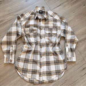 BDG Button Up Oversized Plaid​